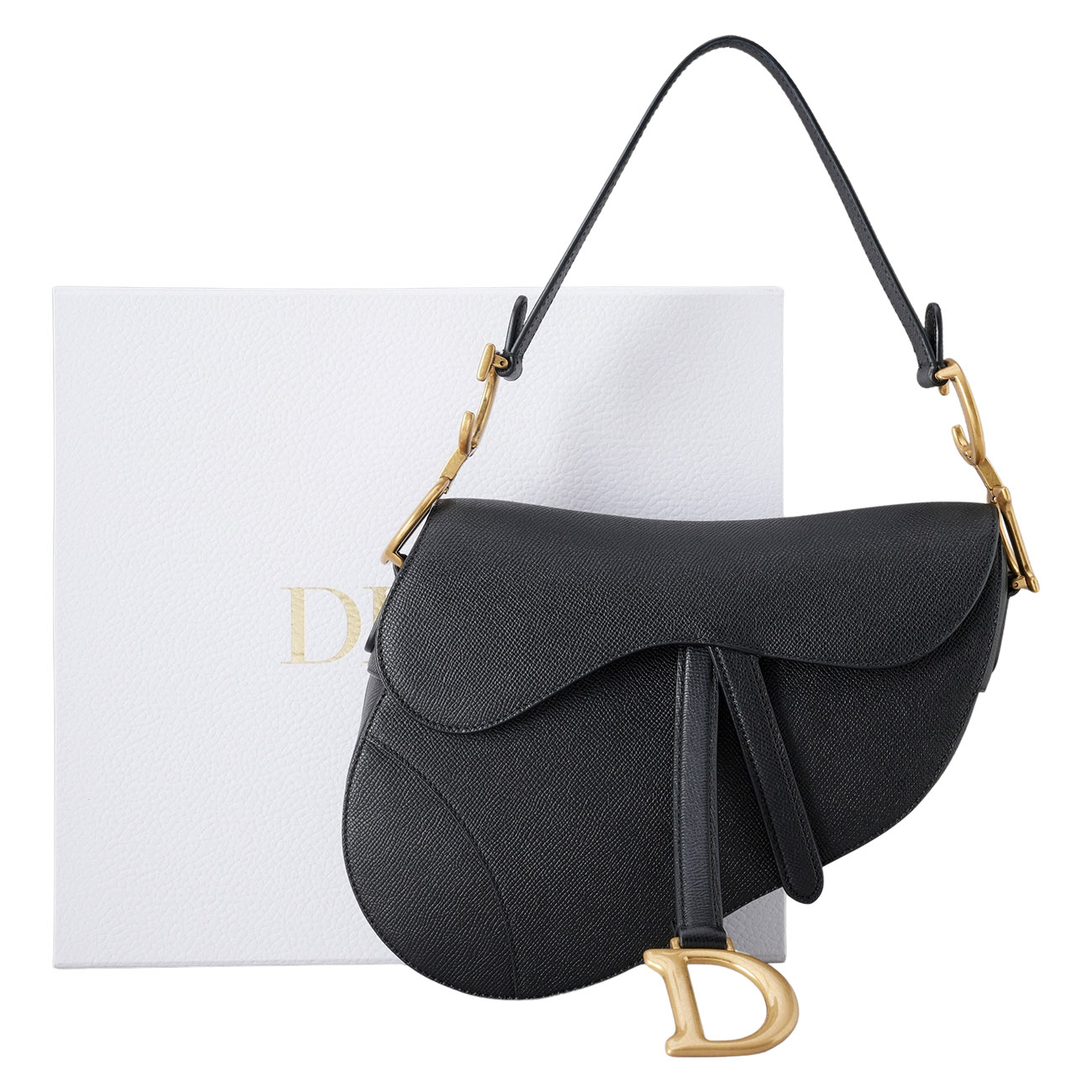 CHRISTIAN DIOR(USED)디올 새들백 미듐